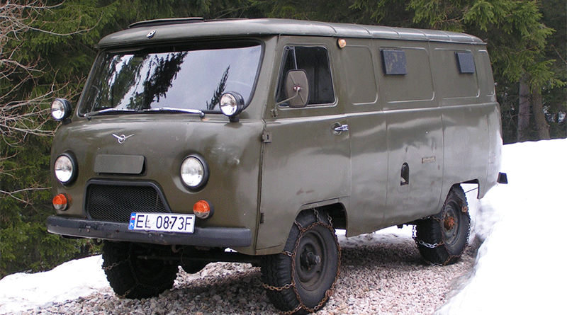 UAZ Bukhanka, Serasa Naik VW Kombi Dalam Van Klasik